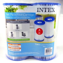 Intex Swimming Pool Filter Cartridge A Or C (Twin Pack) - £29.65 GBP