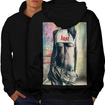 Lust For Cannabis Sweatshirt Hoody Model Tattoo Men Hoodie Back - £16.83 GBP