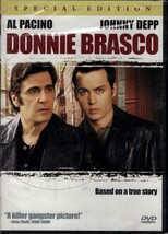&quot;Donnie Brasco&quot;, Al Pacino, Johnny Depp, Dual Layer Wide Screen DVD Vide... - £7.76 GBP