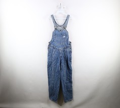 Vintage 80s Guess Jeans Womens 28 Distressed Spell Out Denim Jean Overalls AS IS - £70.07 GBP