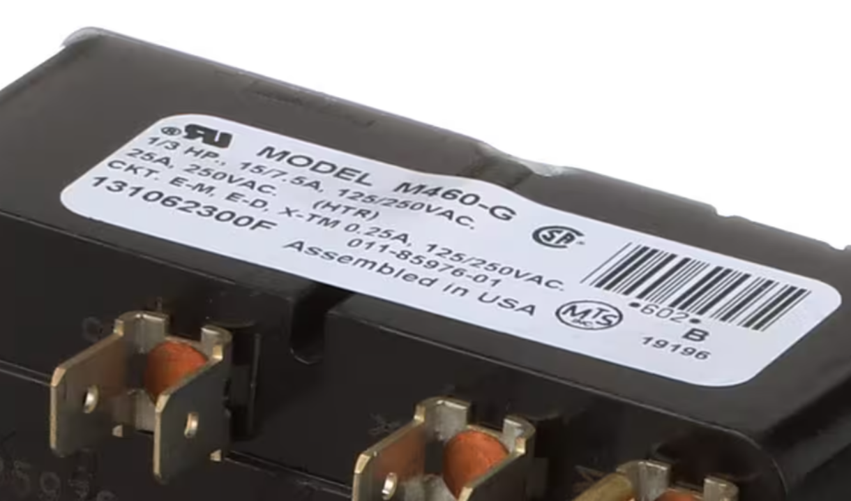 Frigidaire M460-G, 131062300F, Timer, 250 Volt, 25 Amp, Dryer Item image 3