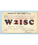 1936 Vintage Postcard Oper W2ISC FRANCIS MORAN 1 CENT BENJAMIN FRANKLIN ... - £649.02 GBP