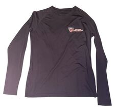 USTA Billie Jean King Tennis Center Long Sleeve Performance Top XS Navy ... - $7.91
