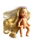 Krissy Barbie Mermaid Baby Doll Mattel 3 inch tall - £8.56 GBP