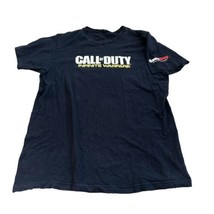 Call Of Duty Infinite Warfare Dark Blue T-Shirt Game Stop Promotional Me... - $15.00