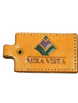 Vintage 1996 Mira Vista Golf Course Spring Member Guest Mini Leather Bag... - £23.32 GBP