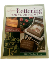 Elegant Lettering for Your Home Book 15 Painted Projects Decorative Pain... - £2.39 GBP