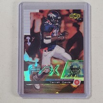 Terrell Davis #P3 Denver Broncos NFL Football 1999 UD Ionix Power F/X - £6.32 GBP