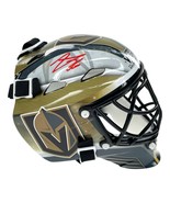 Logan Thompson Autographed Vegas Golden Knights Mini Goalie Mask COA IGM... - £105.96 GBP