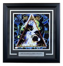 Joe Elliott Phil Collen Signed Framed 12x12 Def Leppard Photo JSA ITP - £201.58 GBP