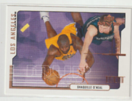 2000 Shaquille O&#39;Neal Los Angeles Lakers MVP Upper Deck card#76 at smokejoe13 .. - £3.05 GBP