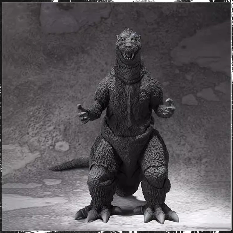 Original Bandai S.H. Monsters Godzilla 1954 Anime Action Figurine Moveable - $135.88