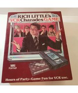 Rich Little&#39;s VCR Charades Game Board Game Parker Brothers Vintage 1985 - £15.31 GBP