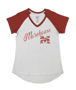 MOREHOUSE COLLEGE V-NECK TEE HBCU SHORT SLEEVES T-SHIRTS - €29,74 EUR