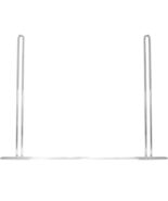 Lot of 10 GG Grand General (30518) 24&quot; x 21&quot; Chrome Mud Flap Holders - $39.61