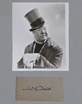 W. C. Fields Signed Photo - My Little Chicadee - Mae West w/COA - £832.75 GBP