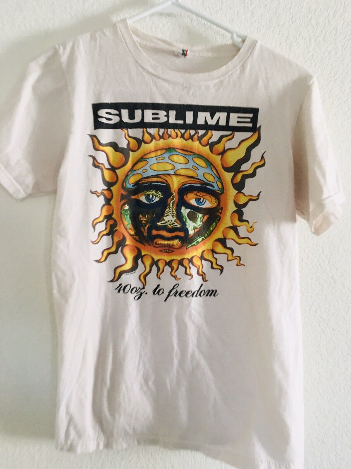 Primary image for Sublime 40 OZ. To Freedom Short Sleeve Tee Shirt Sz Small T-shirt 2006 Anvil Tag