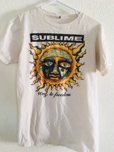 Sublime 40 OZ. To Freedom Short Sleeve Tee Shirt Sz Small T-shirt 2006 Anvil Tag - $23.75