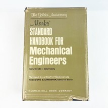 1967 Baumeister &amp; Marks’ Standard Handbook For Mechanical Engineers 7th ... - £15.71 GBP