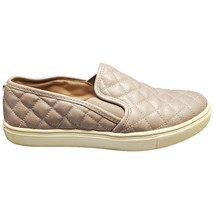 Steve Madden Ecentrcq Loafers Shoes Women Size 6.5 Brown Quilted Leather... - £22.05 GBP