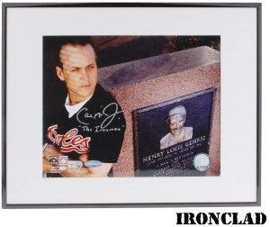 Primary image for Cal Ripken, Jr. signed Baltimore Orioles 8x10 Photo Ironman Custom Framed- MLB H