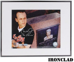 Cal Ripken, Jr. signed Baltimore Orioles 8x10 Photo Ironman Custom Frame... - $149.95