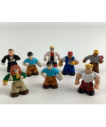 Fisher Price Geotrax Replacement 8 Mini Figures Team Members Crew People... - $25.64 CAD