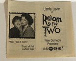 Room For Two Tv Series Print Ad Vintage Linda Lavin TPA1 - $5.93
