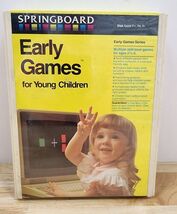 SEALED 1985 Springboard Early Games for Yong Children Disk Apple II+, II... - $71.99