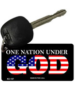One Nation Under God Metal Key Chain - $16.45 CAD