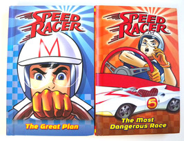 Speed Racer 2 Book Lot - The Great Plan &amp; The Most Dangerous Race  (HC,2008) - £7.87 GBP