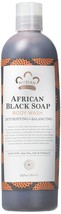 Nubian Heritage Body Wash, African Blk Soap, Tea Tree Oil Oats &amp; Aloe, 13 Fl Oz  - £46.35 GBP