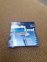 Gillette Sensor Excel Refill 5 Cartridges New Old Stock 1993 - £7.84 GBP