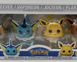 Funko Pop! Pokemon 4 Pack Eevee/Vaporeon/Jolteon/Flareon   - $69.99
