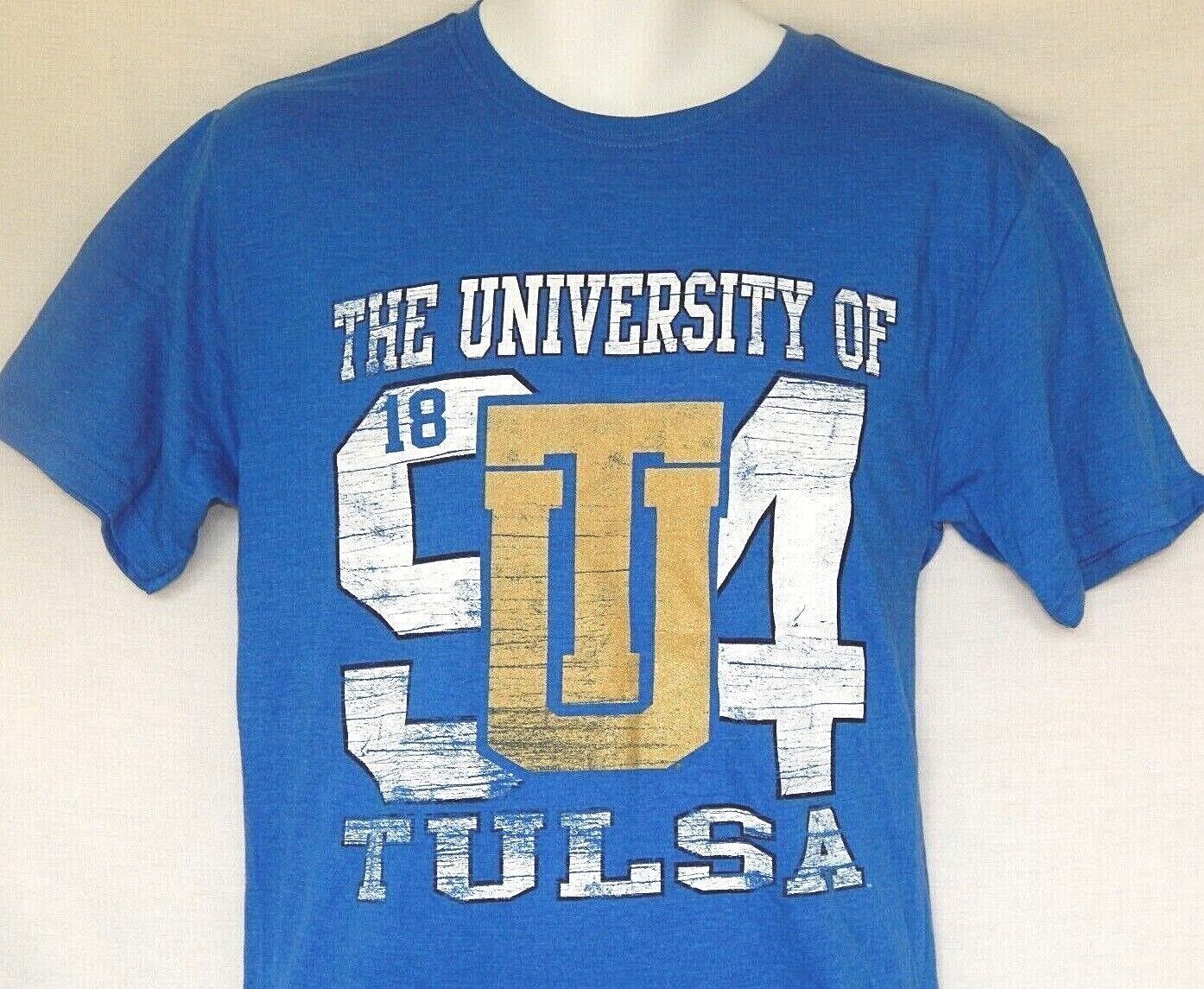 Primary image for Men's T-Shirt Tulsa Golden Hurricane Size Medium Vintage NEW University Football