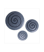 24 in. x 14 in. Sandstone Fine Polished Round Wall Decor -Pack of 2 - $246.74
