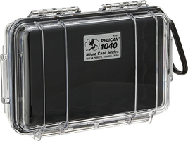 Pelican 1040 Micro Case, for Iphone 4, Water Resistant (Black/Clear), Model:1040 - £32.61 GBP
