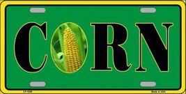 Corn Metal Novelty License Plate LP-1858 - £14.90 GBP