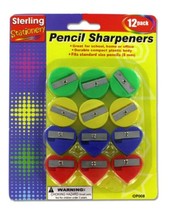 Fun Shape Pencil Sharpeners (12 Pack) - £1.59 GBP