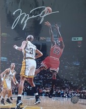 Michael Jordan Autographed Hand Signed 8x10 Photo Chicago Bulls Coa Ssc - £172.04 GBP