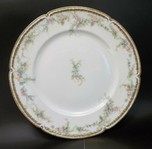 Antique GDA Ch Field Haviland Limoges France Cabinet Plate Pastel Flowers  - £27.13 GBP