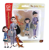 Hape The Little Prince Little Girl, Mother &amp; Fox Figurines with Stands MOC - £6.96 GBP
