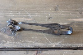 Vintage 1947 Salt Lake City Rotisserie Inn Silver Sugar Cube Tongs - £30.69 GBP