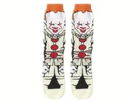 Pennywise IT Evil Clown Crew Socks Horror Movie Unisex Adult Scary Halloween NEW - £7.05 GBP