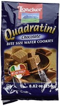 Loacker Quadratini, Chocolate Wafer Cookie, 8.82 Ounce Pack - $10.99