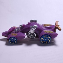 2020 Hot Wheels Knight Draggin&#39; HW Street Beasts Purple RA6 Loose Car 1:64 - £0.78 GBP