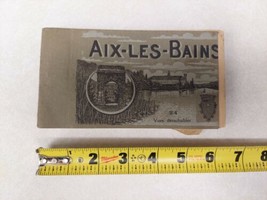 French Postcard Booklet 24 Detachable Aix-Les-Bains Vues Detachables Ear... - £29.42 GBP