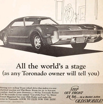 1966 Oldsmobile Toronado Rocket Action Advertisement Automobilia Classic... - $27.38 CAD