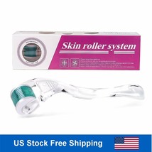 Titanium Microneedle Derma Roller Anti Acne Scar Skin Care Therapy Roller 0.25Mm - £15.72 GBP