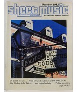 Sheet Music Magazine October 1982 Standard Piano/Guitar - £3.39 GBP